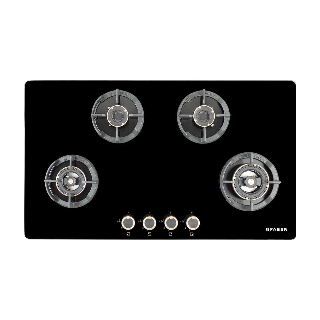 Four-burner hob appliance model